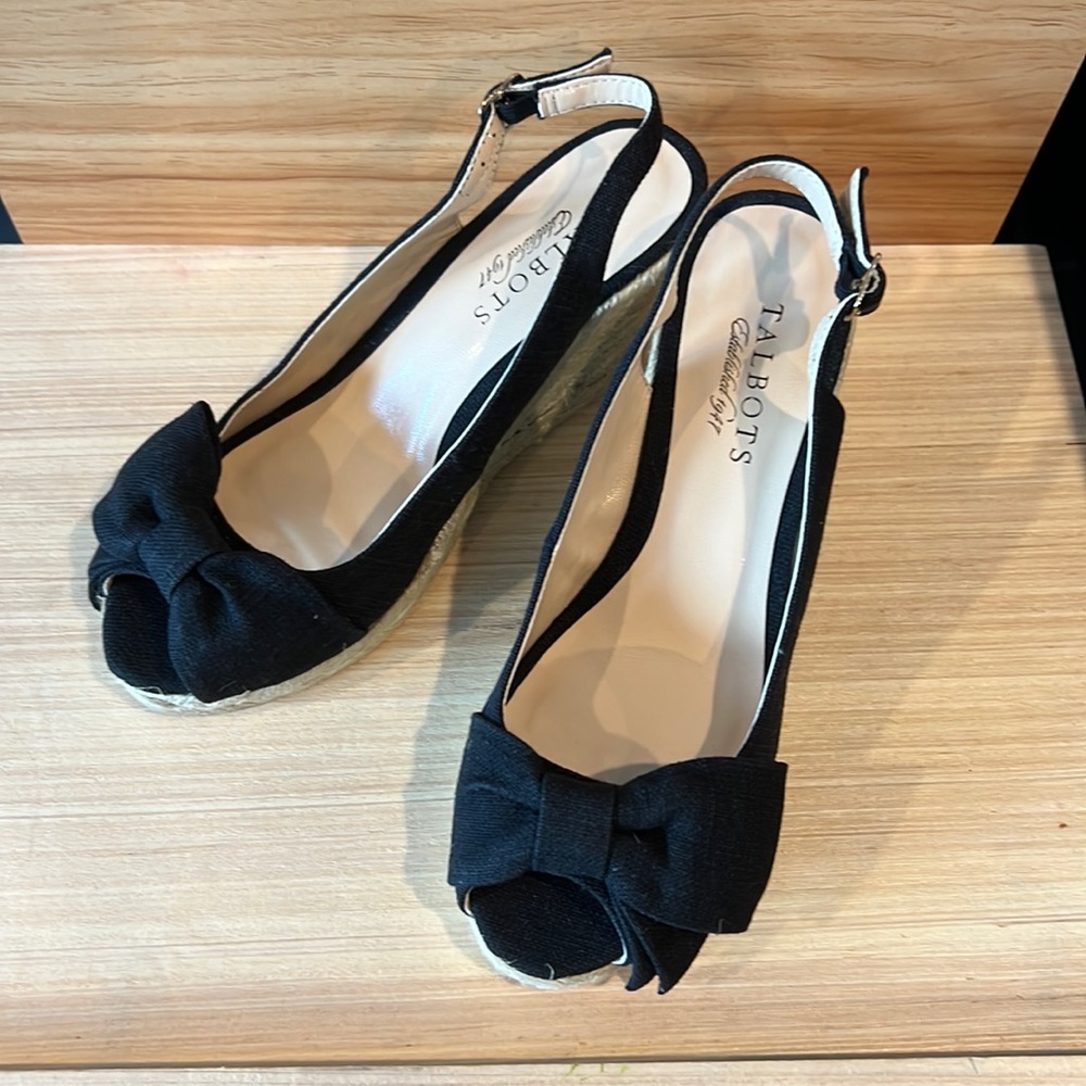 New Without Tags Talbots Wedge Sandals - image 1